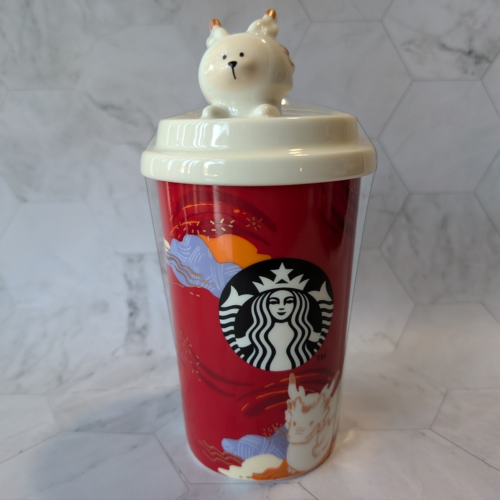 BN Starbucks Japan 2024 New Year Dragon Canister - Picture 2 of 15